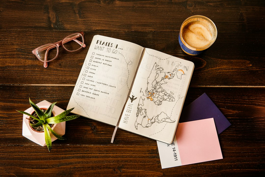 Books, journal and tea arranged for reflective living